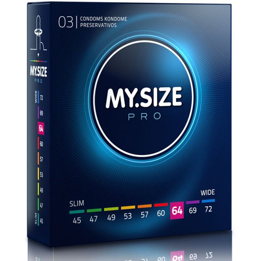My Size Pro Condoms 64 Mm 3 Units - UABDSM