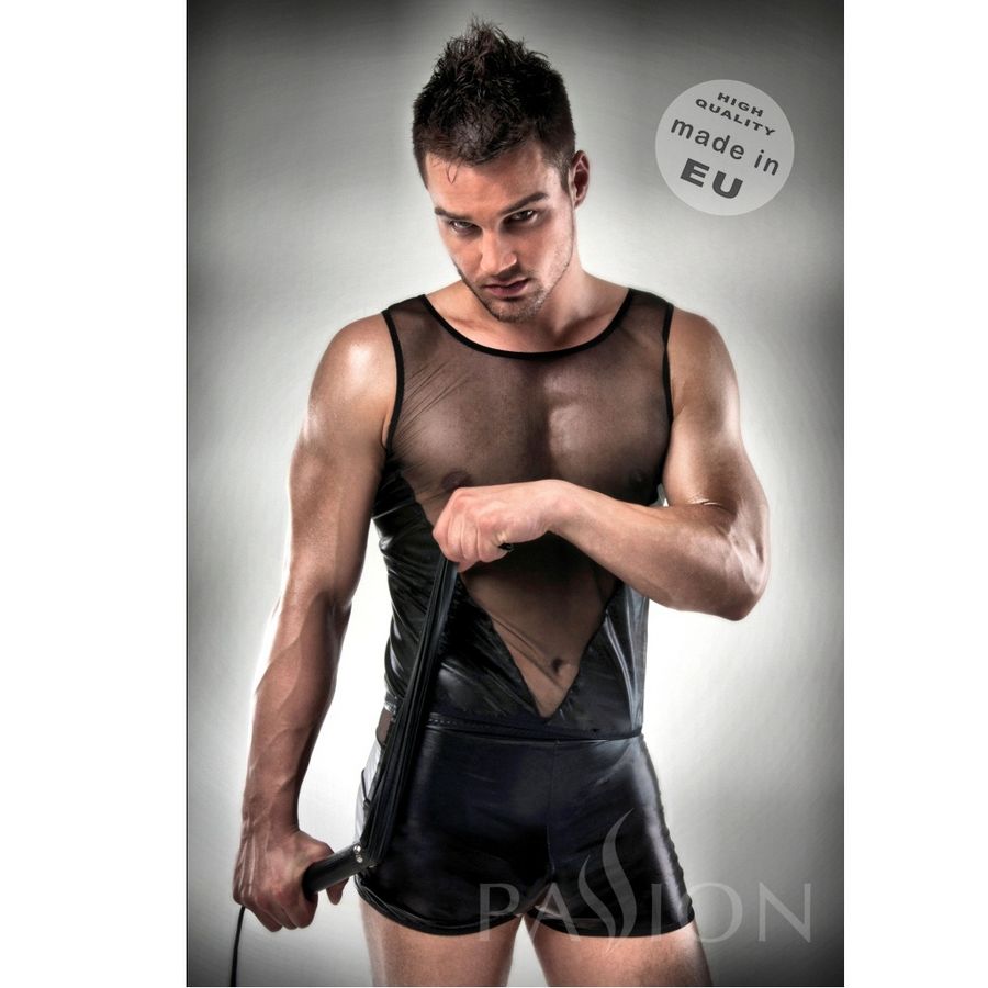 Body Leather Clear Fetish By Passion Men Lingerie. L/xl - UABDSM