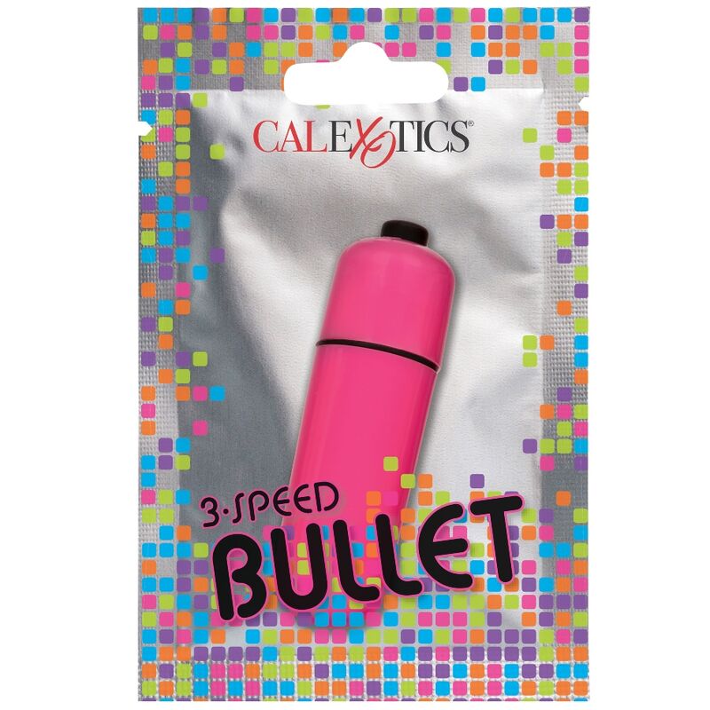 Calex Vibrating Bullet 3 Speeds - Pink - UABDSM