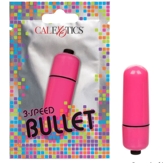 Calex Vibrating Bullet 3 Speeds - Pink - UABDSM