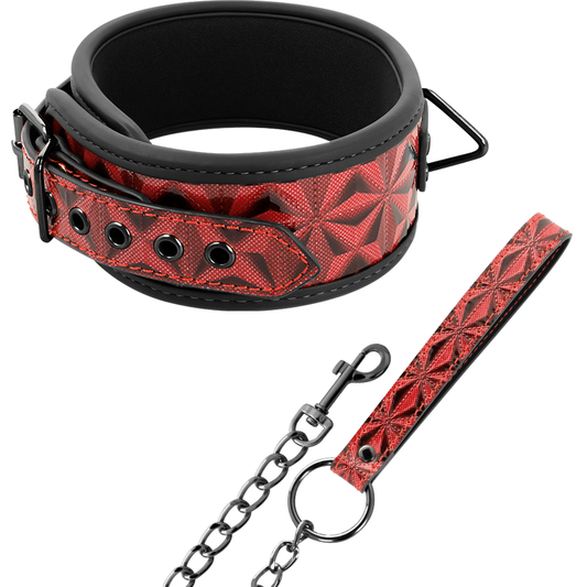 Begme Red Edition Vegan Leather Necklace - UABDSM