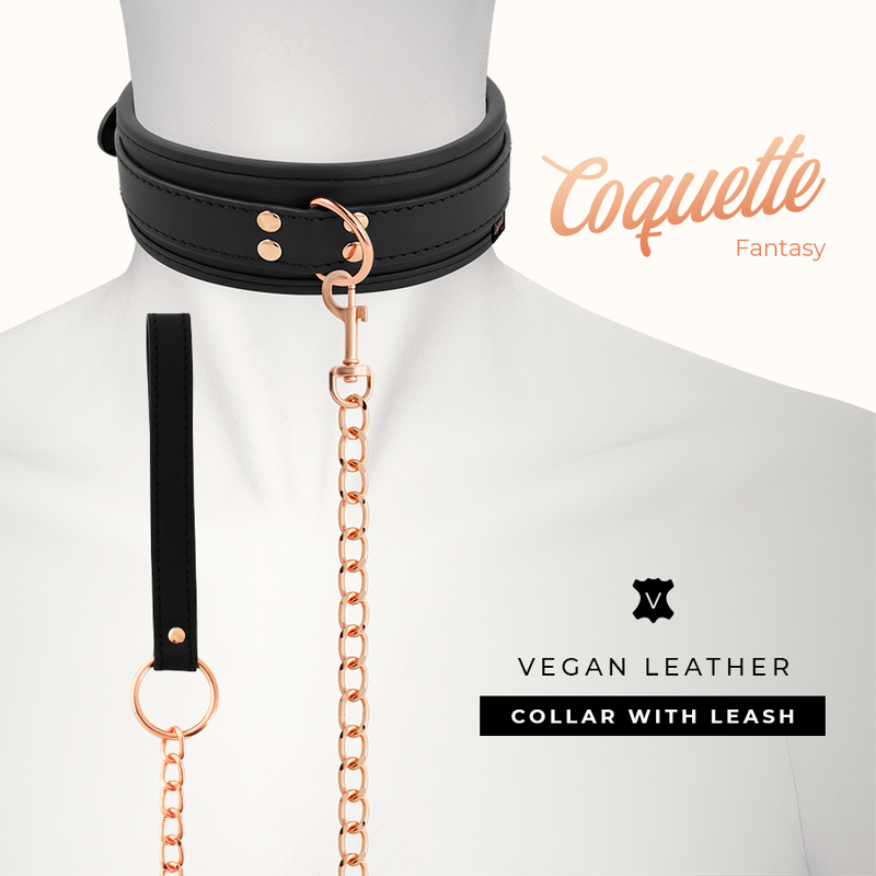 Coquette Chic Desire Fantasy Vegan Leather Collar Adult Sex Toys, Intimate Supplies, Sexual Wellness, Online Sex Store UABDSM Coquette Chic Desire Fantasy Vegan Leather Collar Adult Sex Toys, Intimate Supplies, Sexual Wellness, Online Sex Store UABDSM