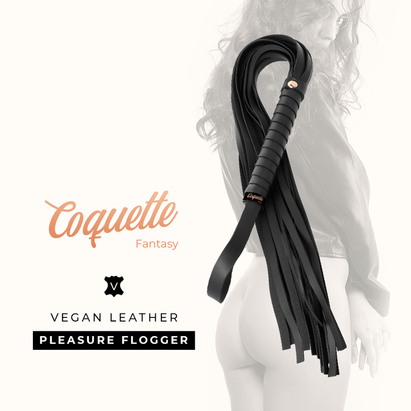 Coquette Chic Desire Fantasy Vegan Leather Flogger - UABDSM