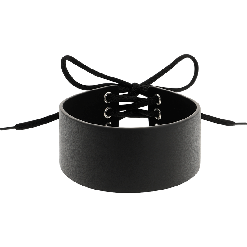 Coquette Chic Desire Hand Crafted Choker Vegan Leather - UABDSM
