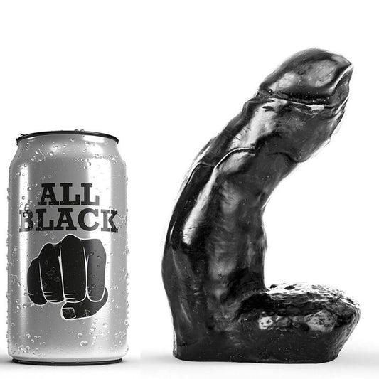 All Black Dildo 15cm - UABDSM