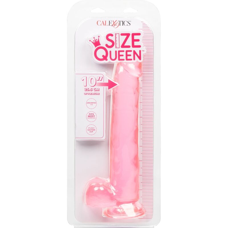 Calex Size Queen Dildo - Pink 25.5 Cm - UABDSM