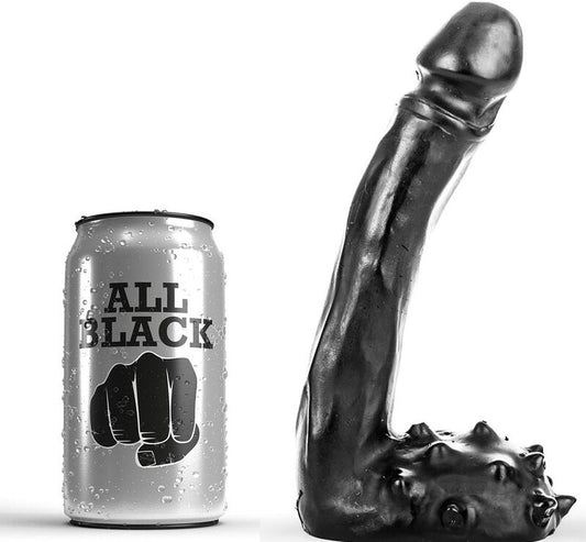 All Black Dildo 19cm - UABDSM