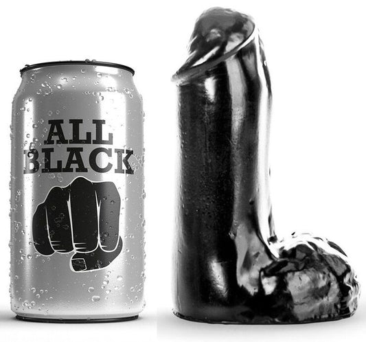 All Black Dildo 13cm - UABDSM