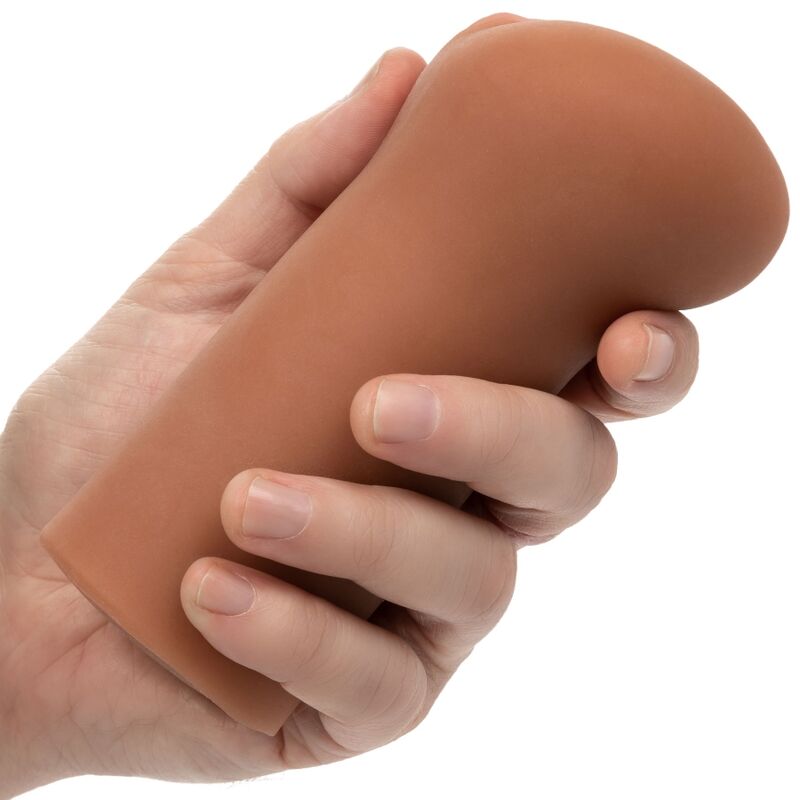 Calex Boundless Vulva Stroker - Caramel Skin - UABDSM