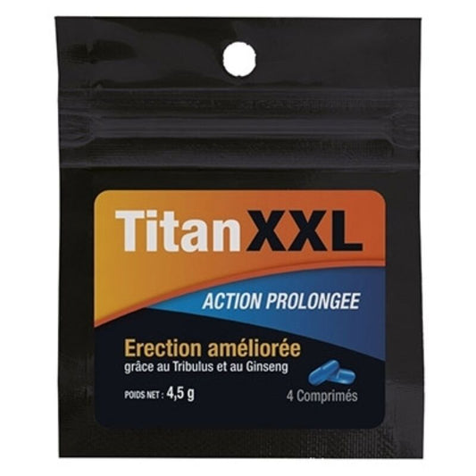 Titan Xxl Prolonged Action 4 Caps - UABDSM