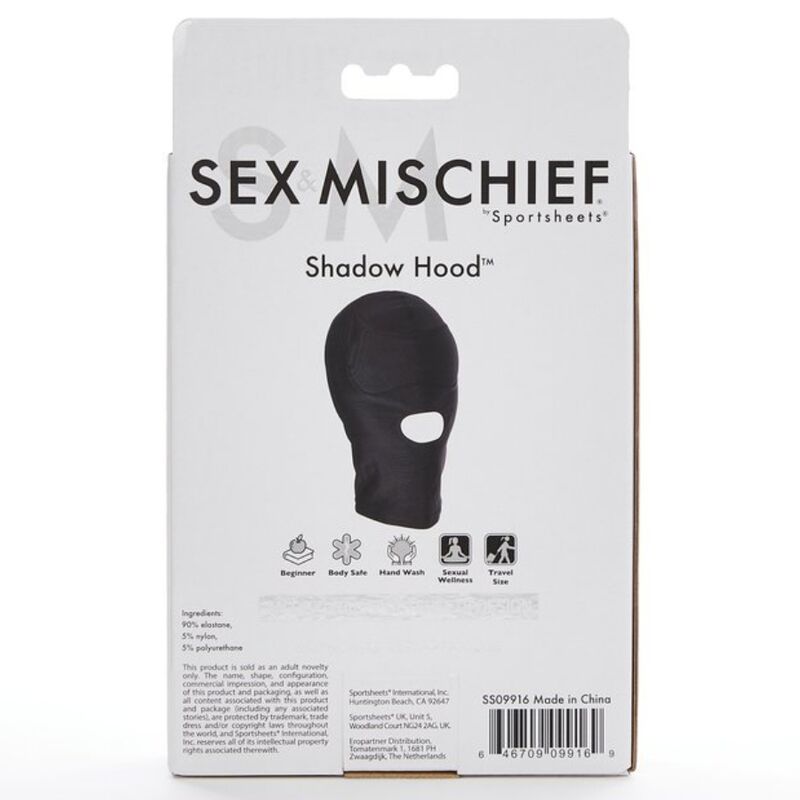 Sex & Mischief Shadow Hood - UABDSM