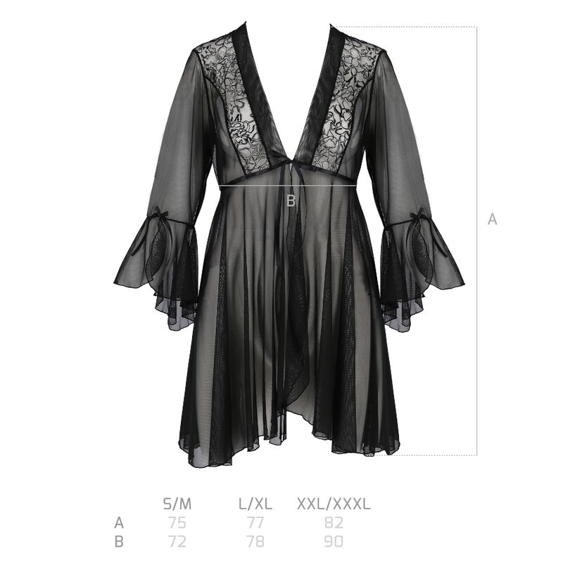 Passion Primula Peignoir Eco Collection S/m - UABDSM