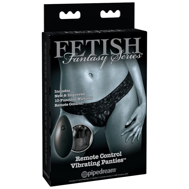 Fetish Fantasy Limited Edition Remote Control Vibrating Panties - UABDSM