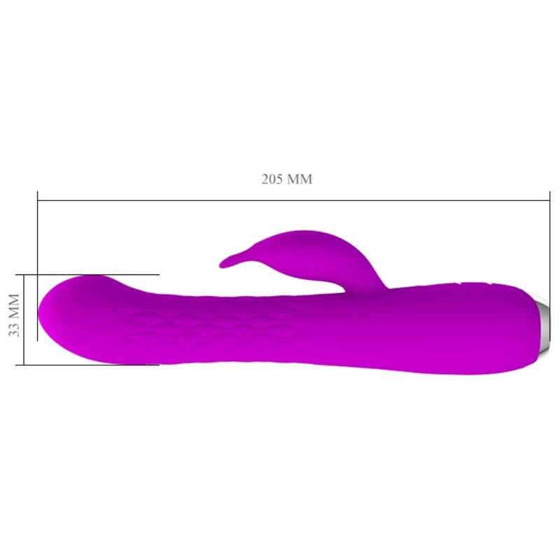 Pretty Love Molly Rechargeable Vibrator Rotating Function - UABDSM
