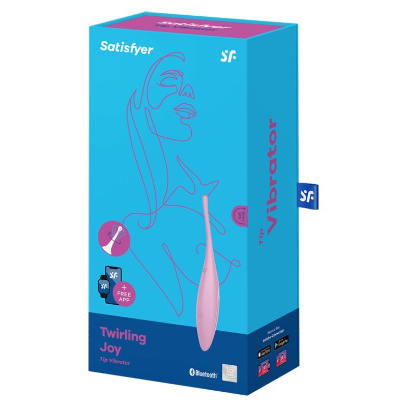 Satisfyer Twirling Joy Clit Tip Stimulating - Pink - UABDSM