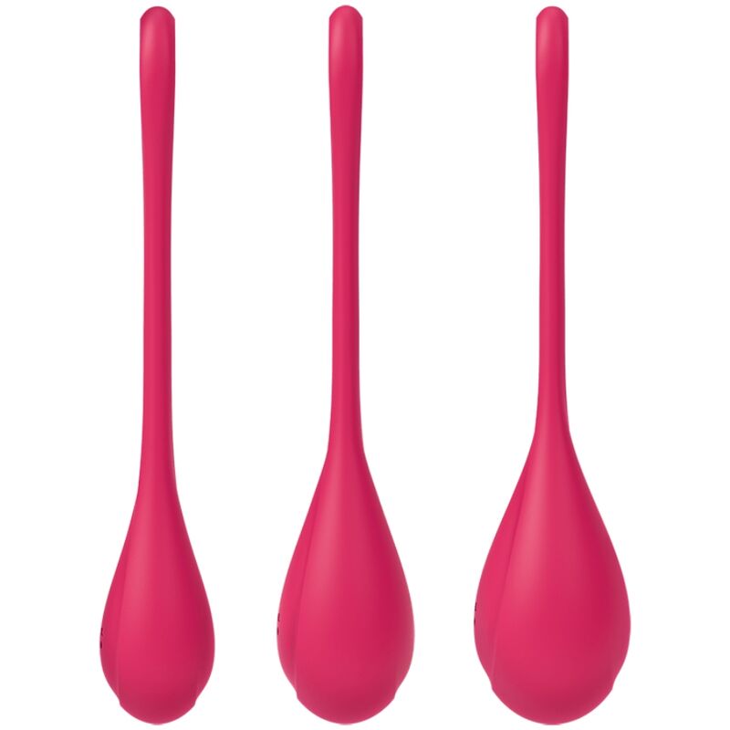 Satisfyer Yoni Power 1 Training Set - Red - UABDSM