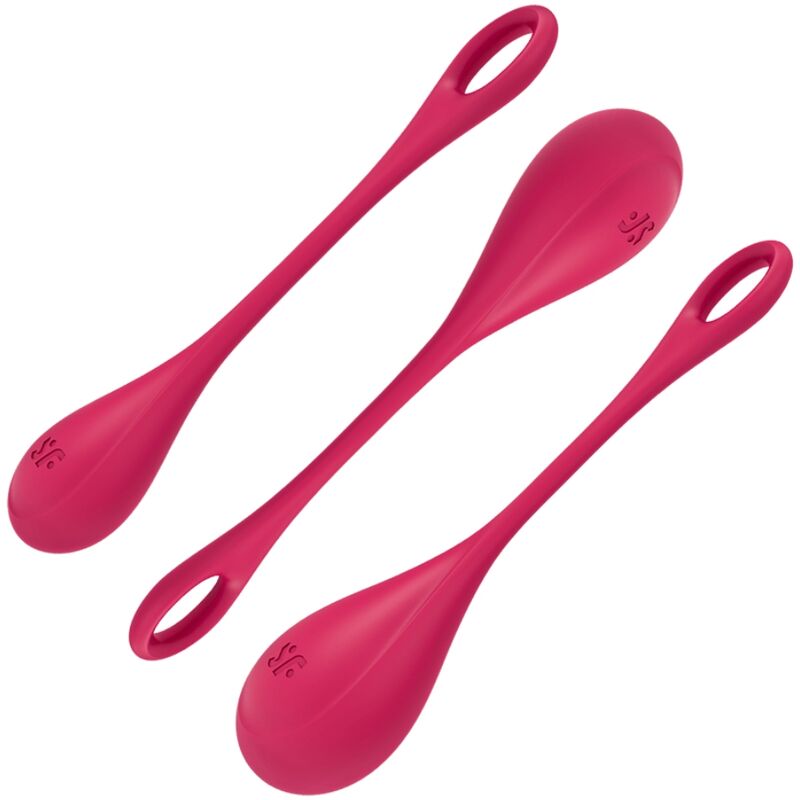 Satisfyer Yoni Power 1 Training Set - Red - UABDSM