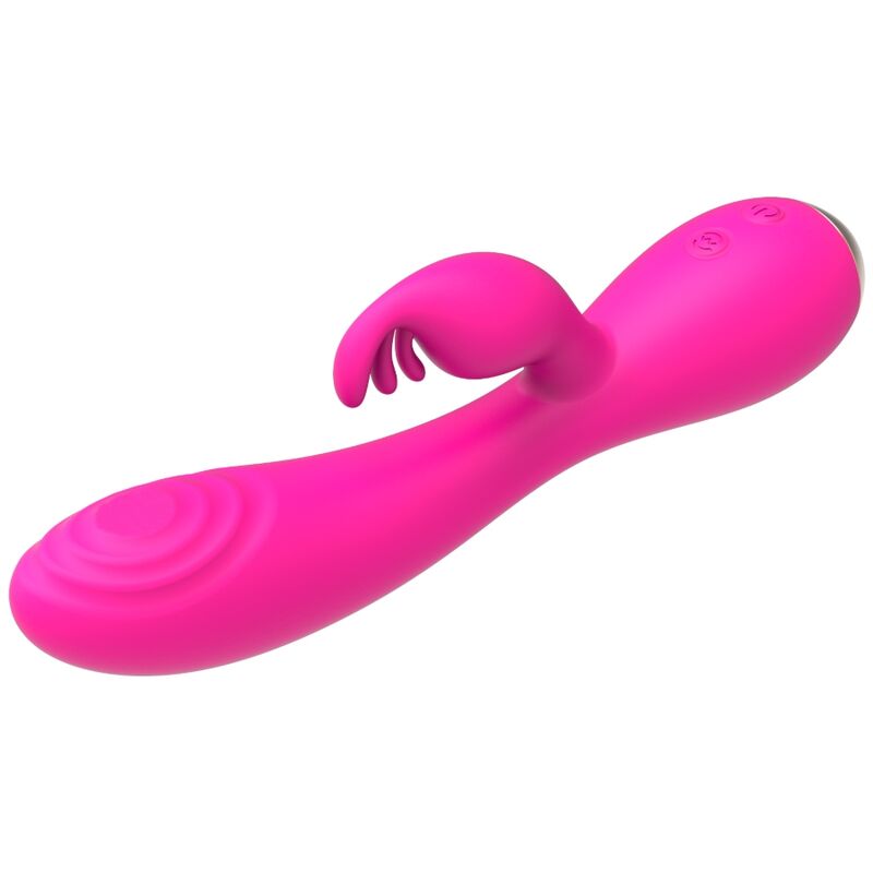 Nalone Magic Stick Rabbit Vibrator Triple Stimulating Heads - Pink - UABDSM