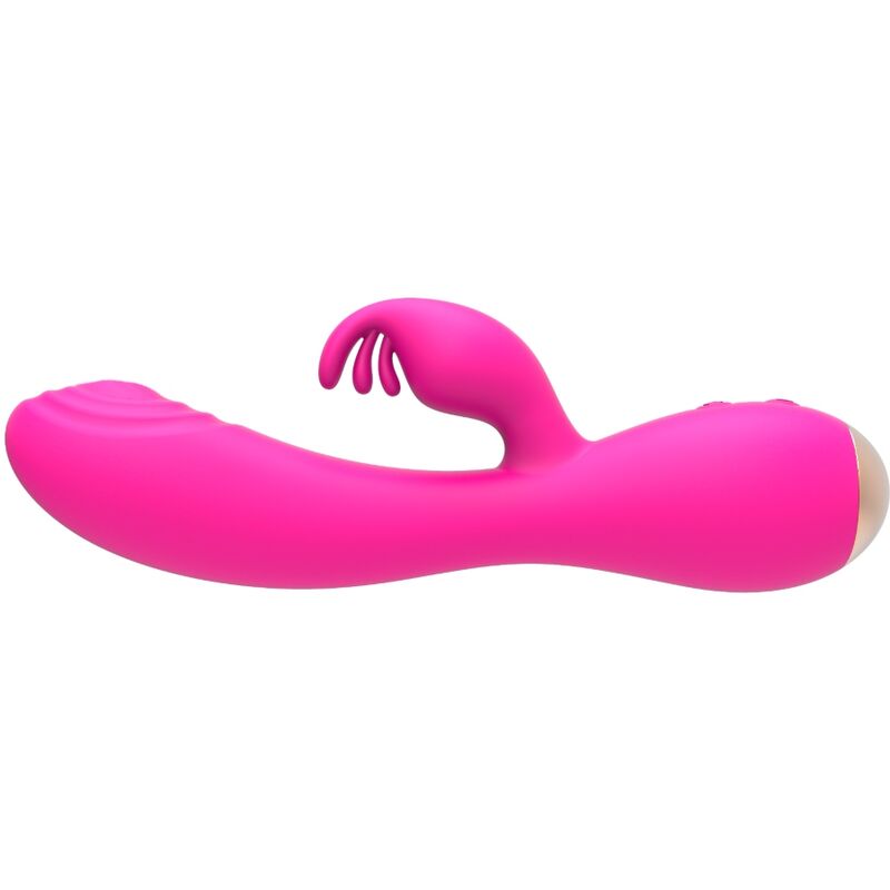 Nalone Magic Stick Rabbit Vibrator Triple Stimulating Heads - Pink - UABDSM