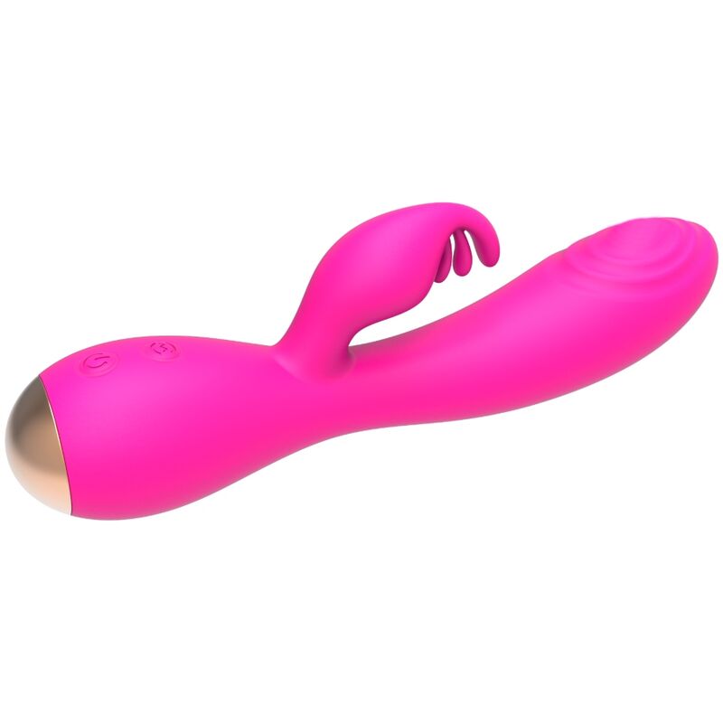 Nalone Magic Stick Rabbit Vibrator Triple Stimulating Heads - Pink - UABDSM