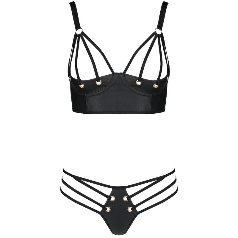 Passion Malwia Eco Leather Bikini Set S/m - UABDSM