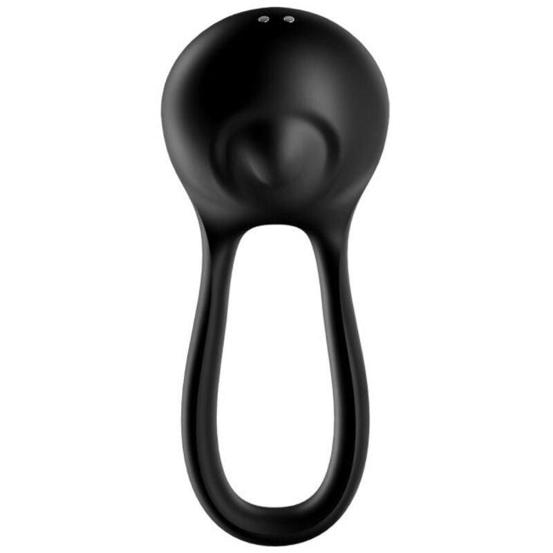 Satisfyer Majestic Duo Ring Vibrator - Black - UABDSM