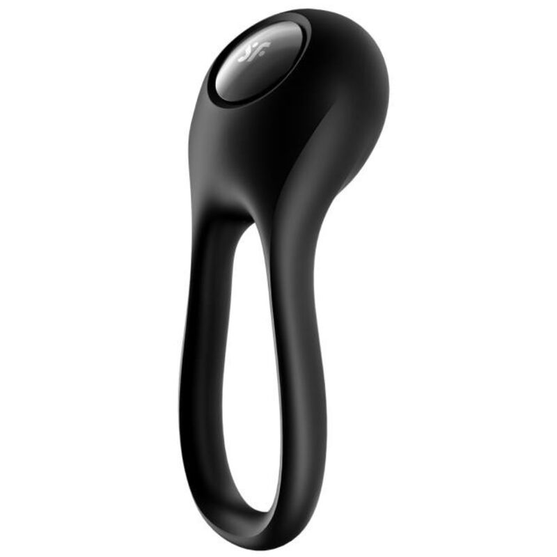 Satisfyer Majestic Duo Ring Vibrator - Black - UABDSM