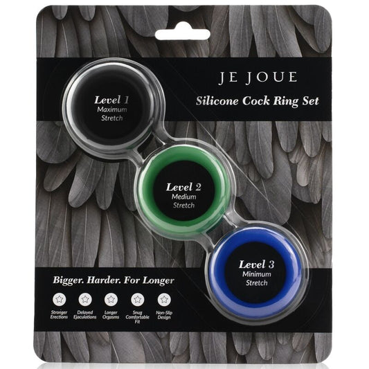Je Joue Silicone Cock Ring Set - UABDSM