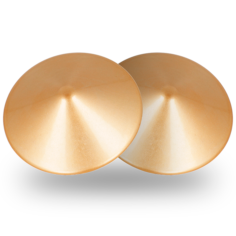 Coquette Chic Desire Nipple Covers - Golden Circles - UABDSM