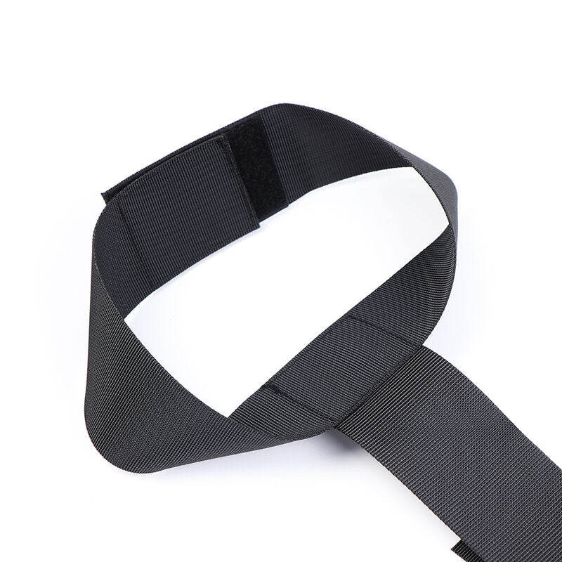 Ohmama Fetish Enylon Collar With Back Wrist Restraints - UABDSM