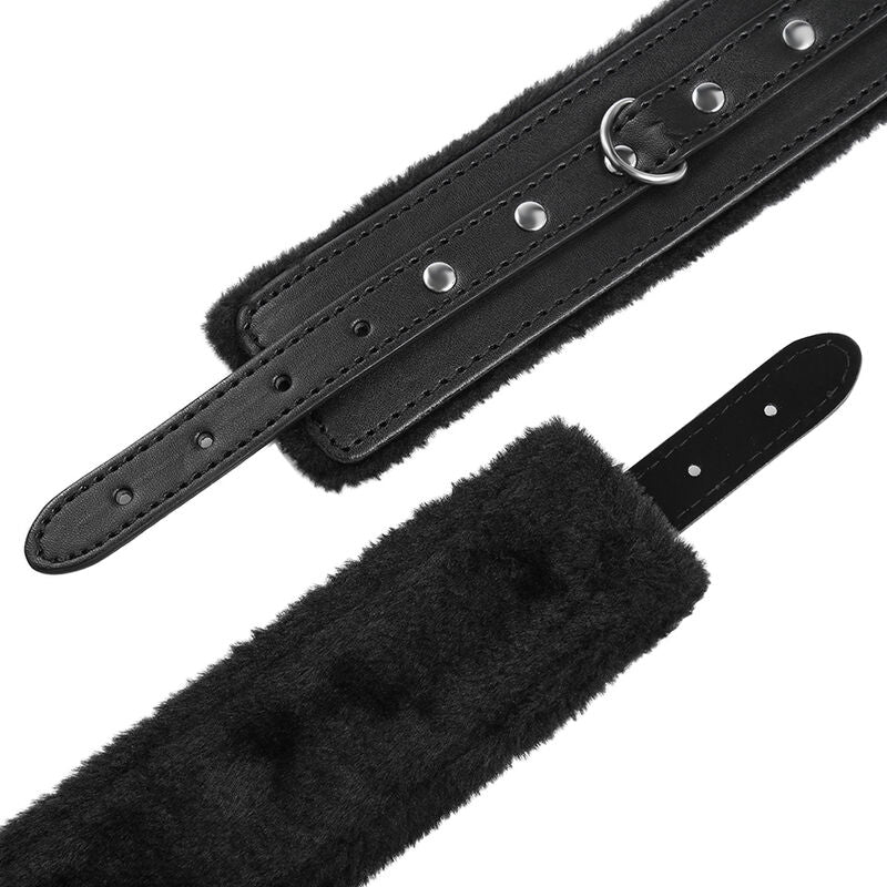 Ohmama Fetish Premium Fur Lined Wrist Restraints - UABDSM