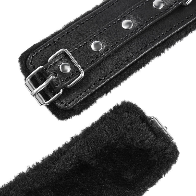 Ohmama Fetish Premium Fur Lined Wrist Restraints - UABDSM