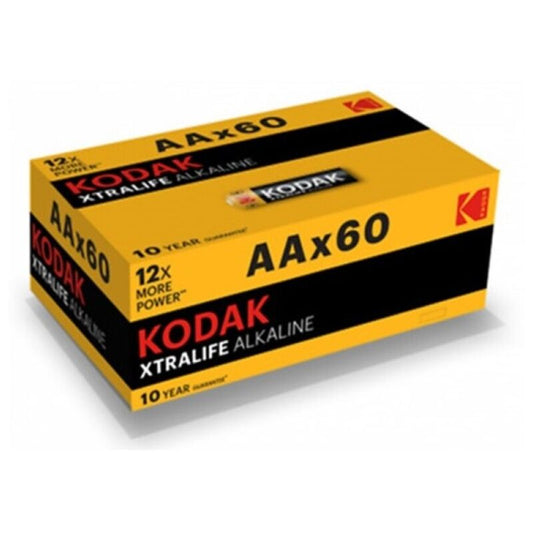 Kodak Xtralife (battery Price) Alkaline Aa Lr6 60 Unit/box - UABDSM