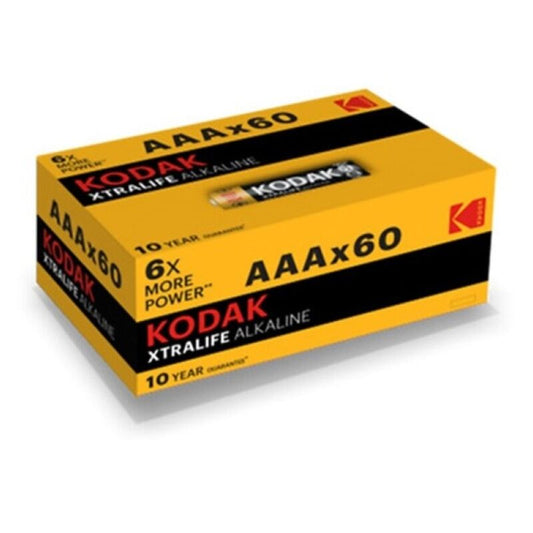 Kodak Xtralife (battery Price) Alkaline Aaa Lr03 60 Unit/box - UABDSM