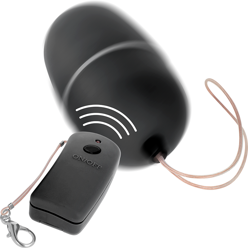 Online Remote Controlled Vibrating Egg - Black - UABDSM