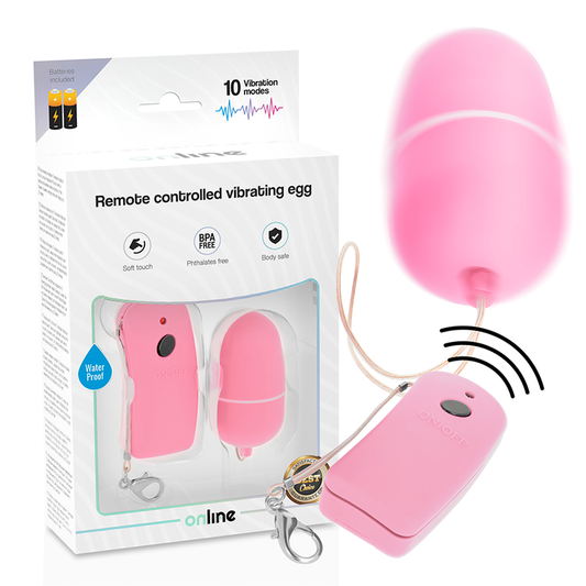 Online Remote Controlled Vibrating Egg - Black - UABDSM
