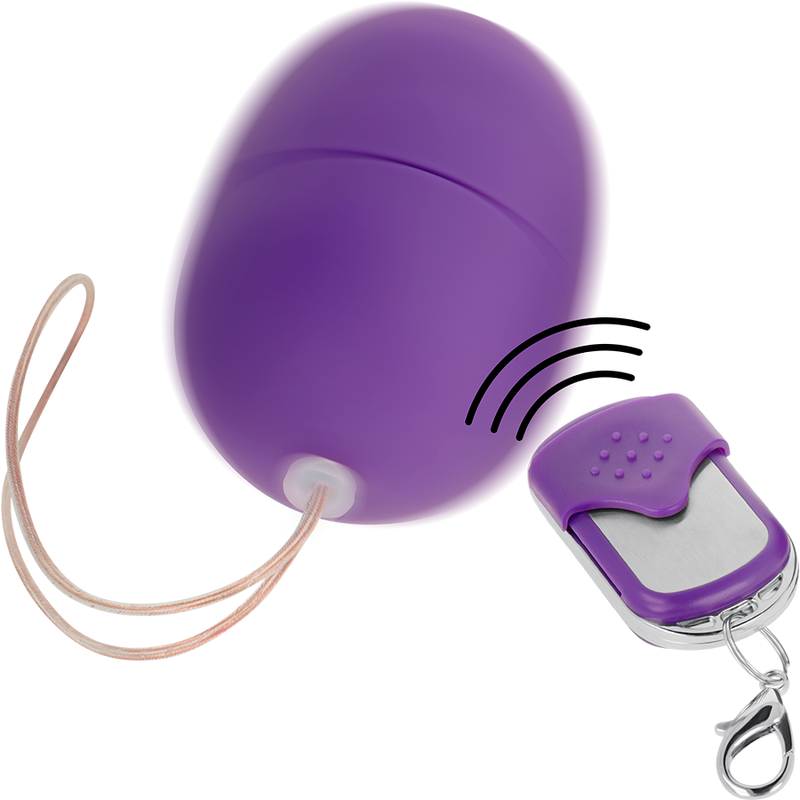 Online Remote Control Vibrating Egg  S - Purple - UABDSM