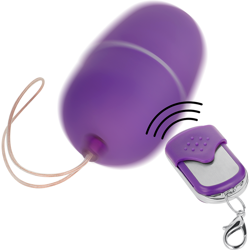 Online Remote Control Vibrating Egg M - Purple - UABDSM