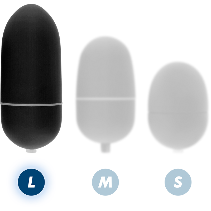 Online Remote Control Vibrating Egg L - Black - UABDSM