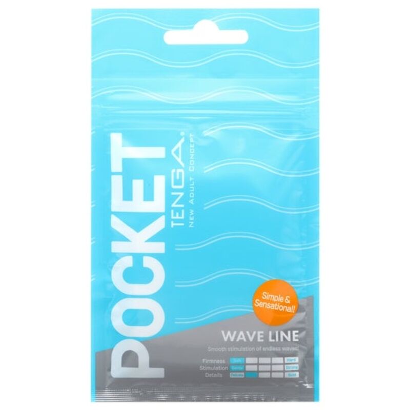 Tenga Wave Line Pocket Stroker - UABDSM