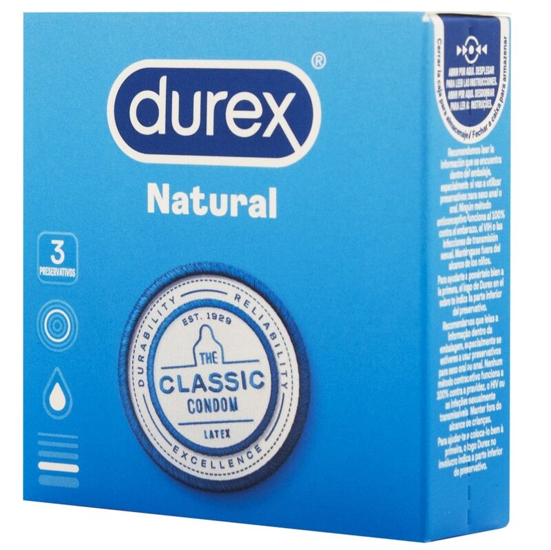 Durex Natural Classic  3 Units - UABDSM