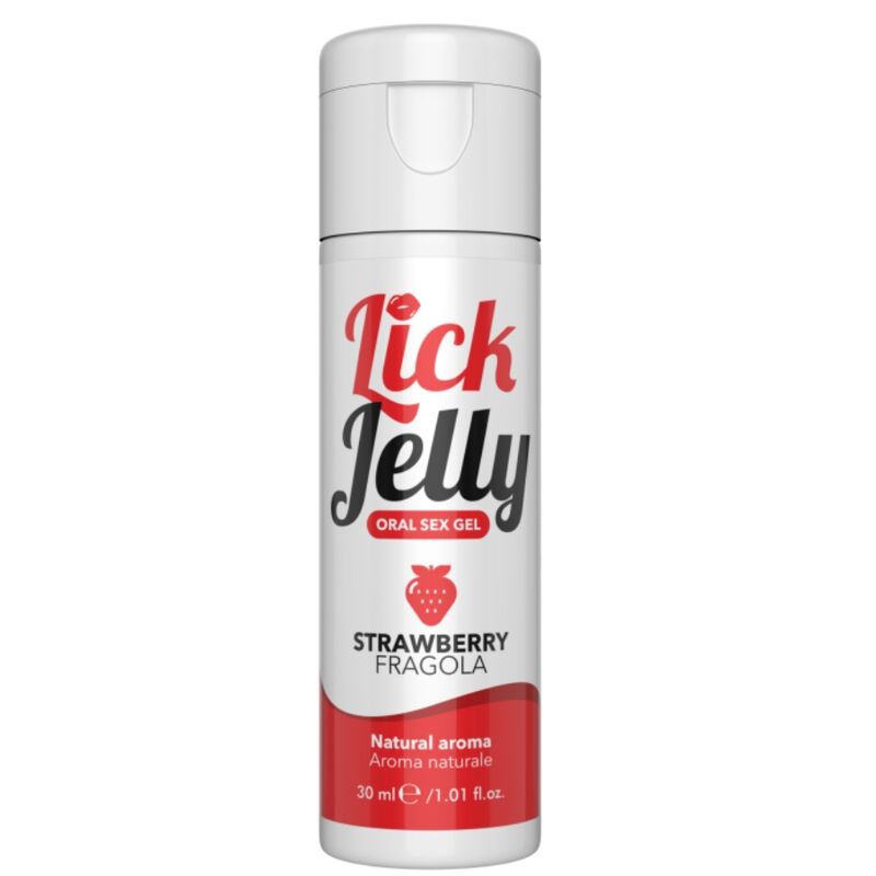 Lick Jelly Strawberry Lubricant 30 Ml - UABDSM