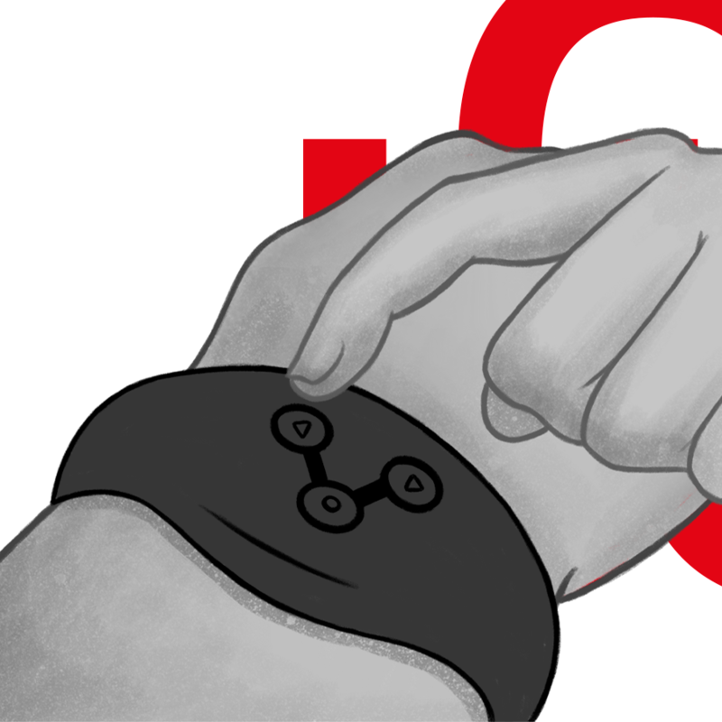 Watchme Wireless Technology Watch - Jet Black - UABDSM