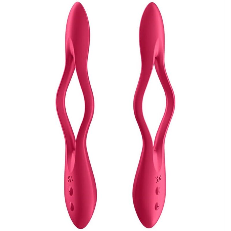 Satisfyer Elastic Joy Multi Vibrator - Red - UABDSM