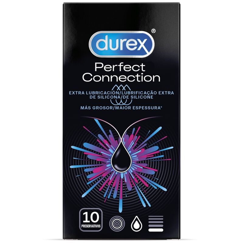 Durex Perfect Connection Silicone Extra Lubrification 10 Units - UABDSM