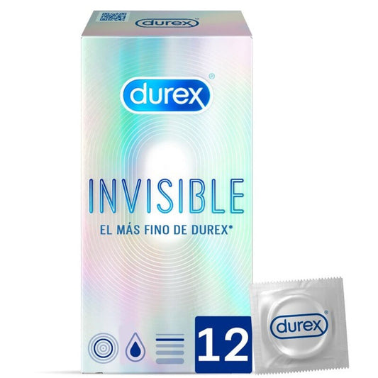 Durex Invisible Extra Thin 12 Uds - UABDSM