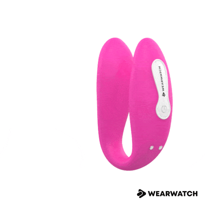 Wearwatch Dual Pleasure  Wireless Technology Watchme Fuchsia / Coral - UABDSM