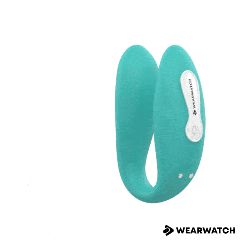 Wearwatch Dual Pleasure  Wireless Technology Watchme Light Aquamarine / Coral - UABDSM