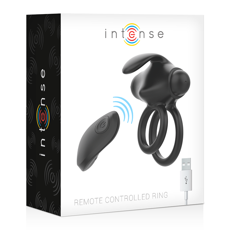 Intense Anillo Vibrador Recargable Control Remoto - 10 Patterns - UABDSM
