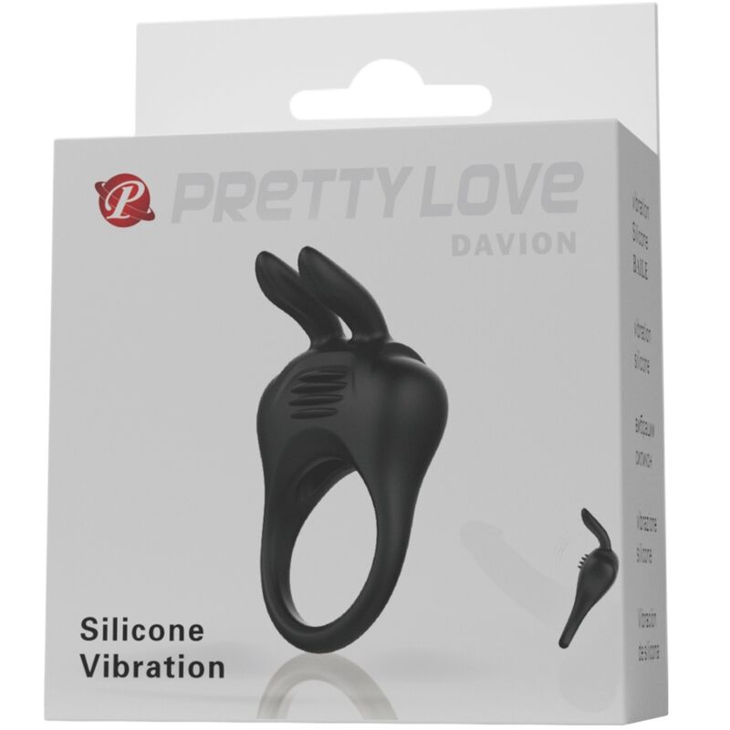 Pretty Love Davion Rabbit Vibrator Ring - UABDSM